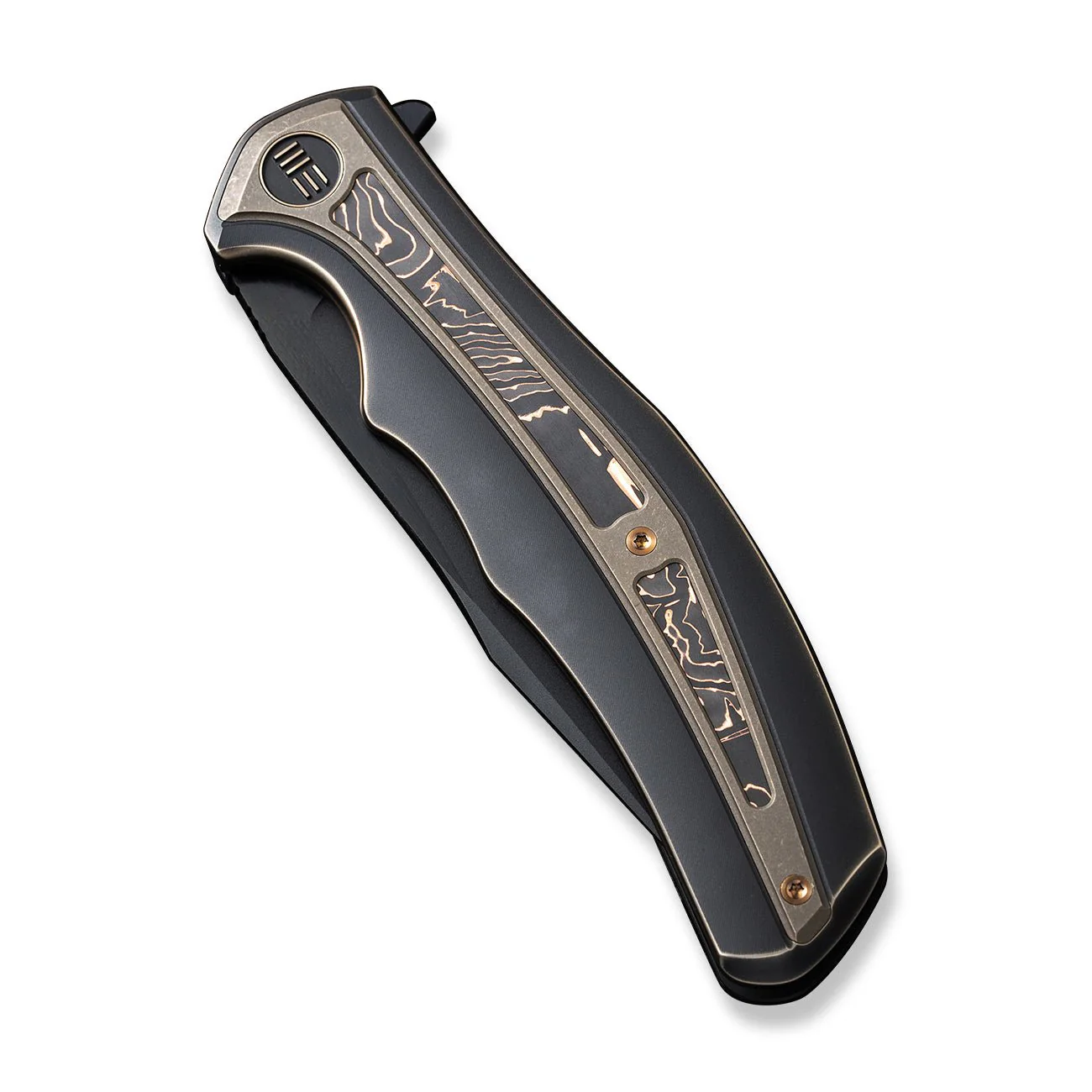 WEKNIFE Zonda Flipper Knife Titanium & Carbon Fiber Handle (4.05" CPM 20CV Blade) WE22016-3 - Image 6