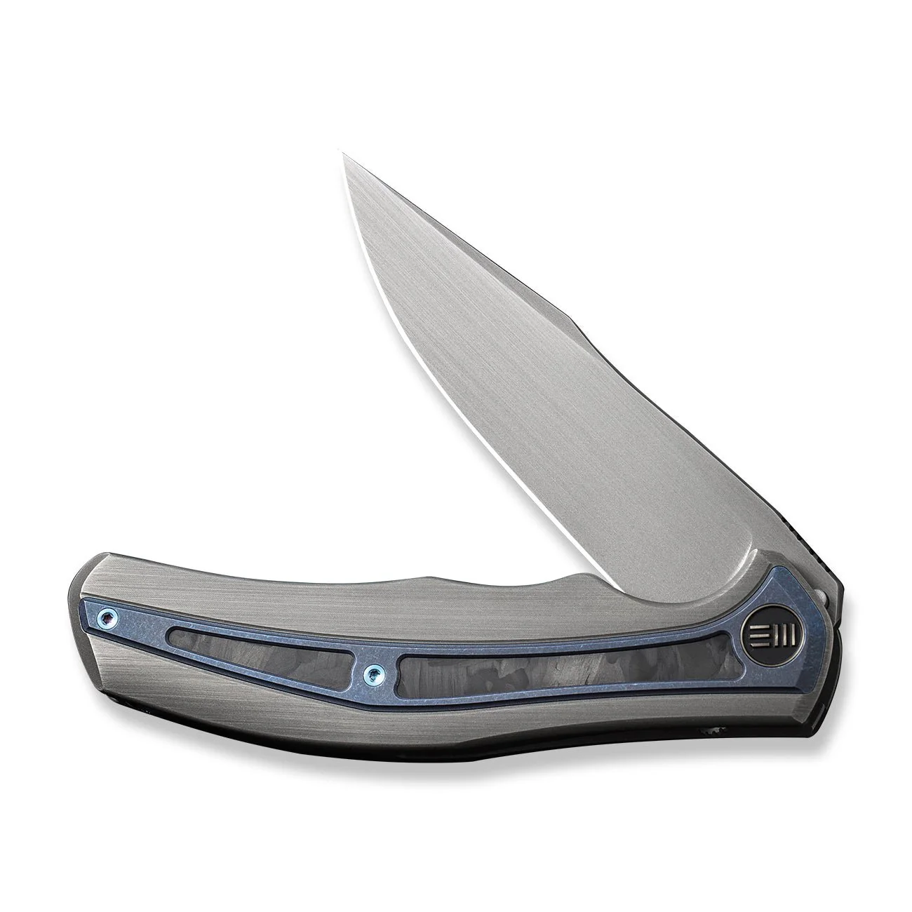 WEKNIFE Zonda Flipper Knife Titanium & Carbon Fiber Handle (4.05" CPM 20CV Blade) WE22016-4 - Image 5